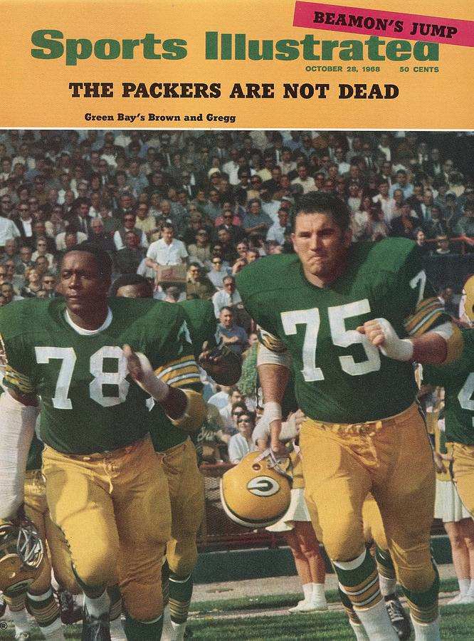 Forrest Gregg on the cover of Sports Illustrated in 1968